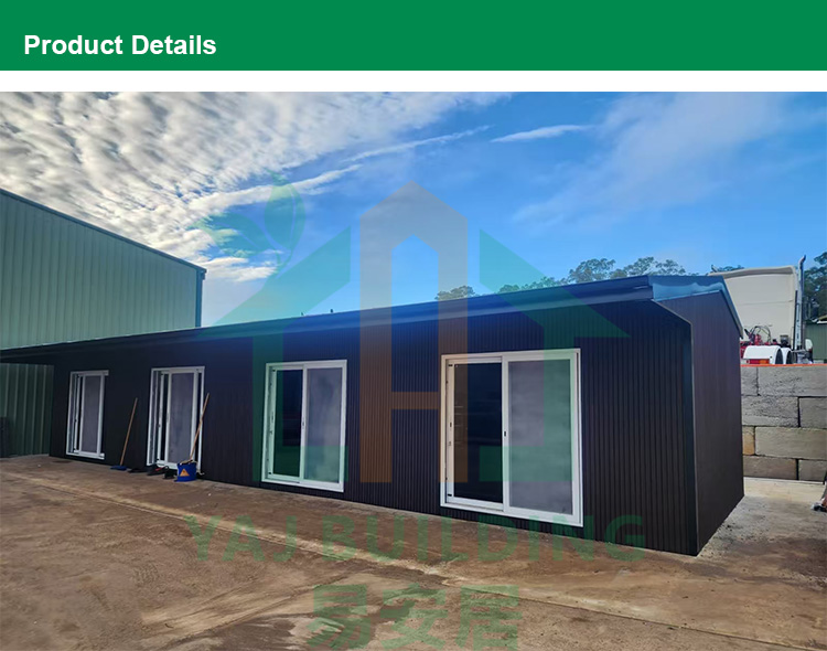 Prefabricated cabin details